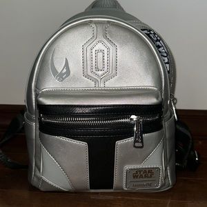 Mandalorian Helmet Loungefly Mini Backpack
